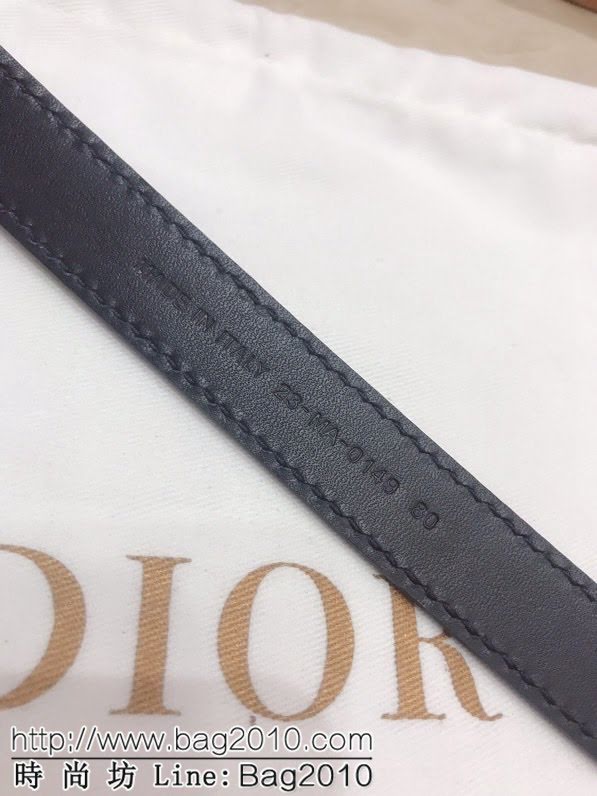 Dior女士腰帶 迪奧經典復古小字母牛皮腰帶  jjp1217
